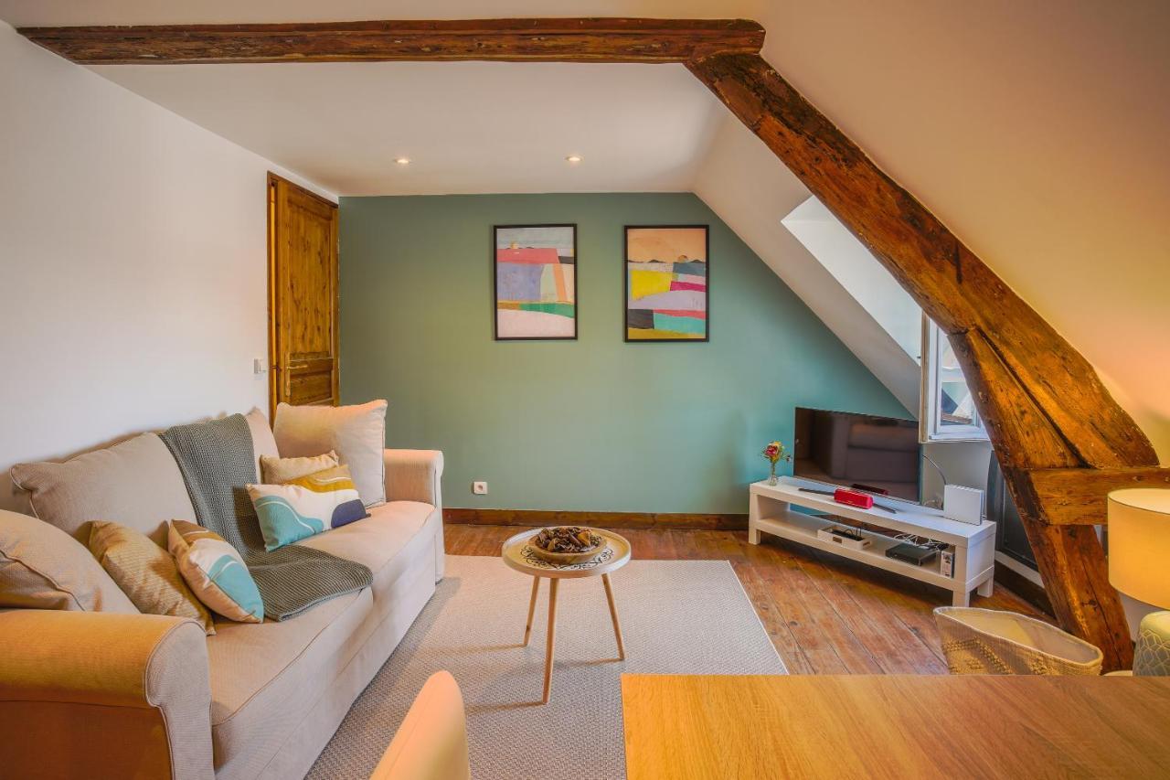 Le Nid De Bavole - Duplex De Charme Au Coeur D'Honfleur Eksteriør bilde