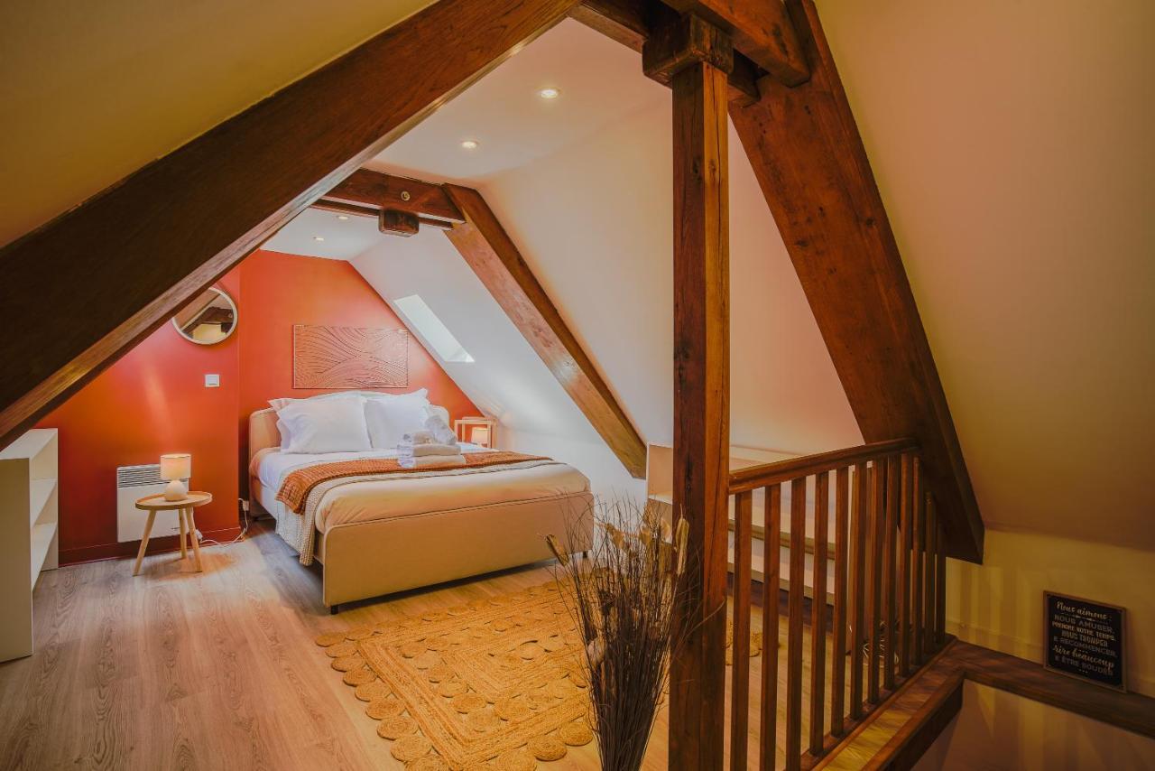 Le Nid De Bavole - Duplex De Charme Au Coeur D'Honfleur Eksteriør bilde