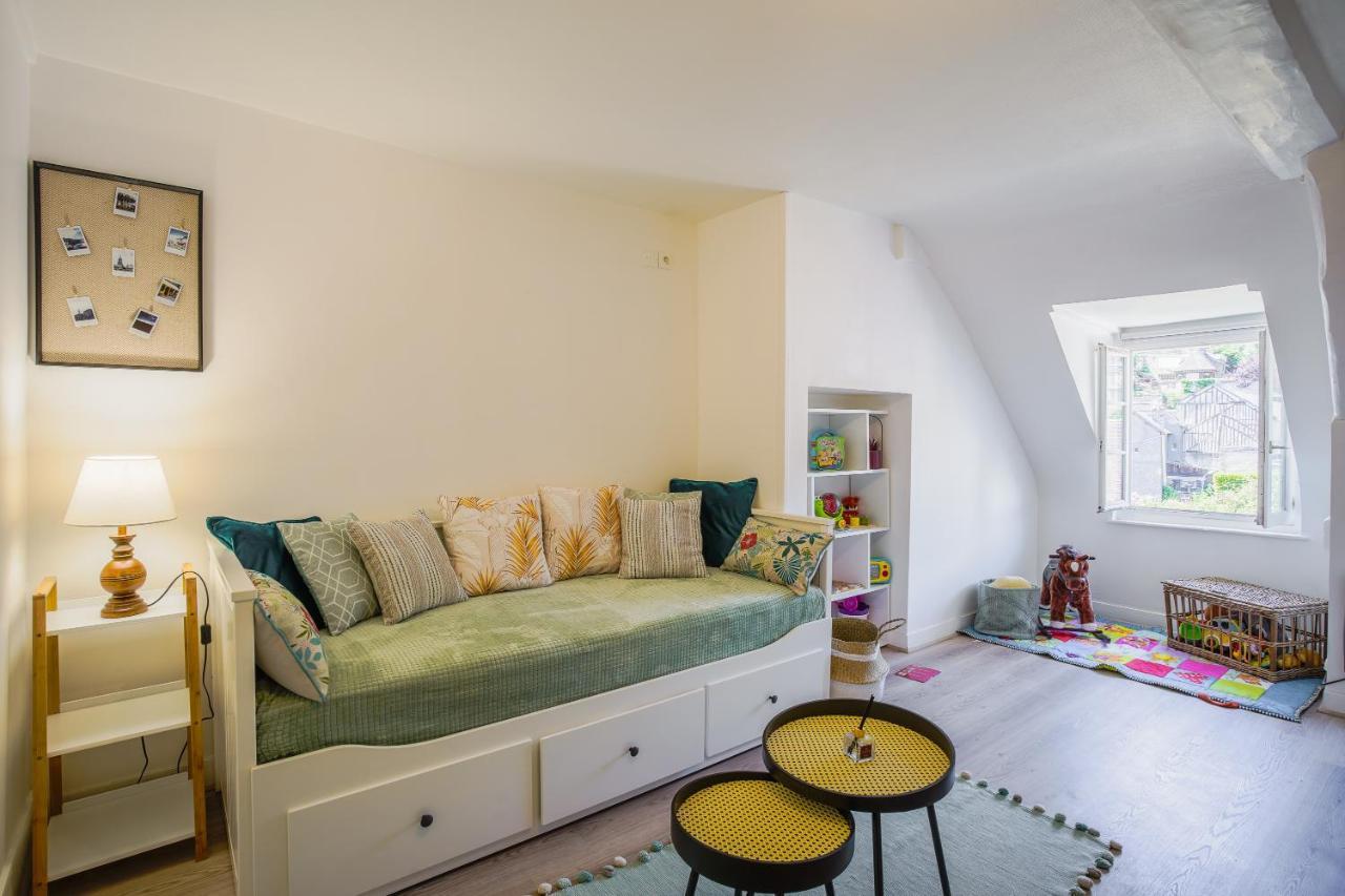 Le Nid De Bavole - Duplex De Charme Au Coeur D'Honfleur Eksteriør bilde